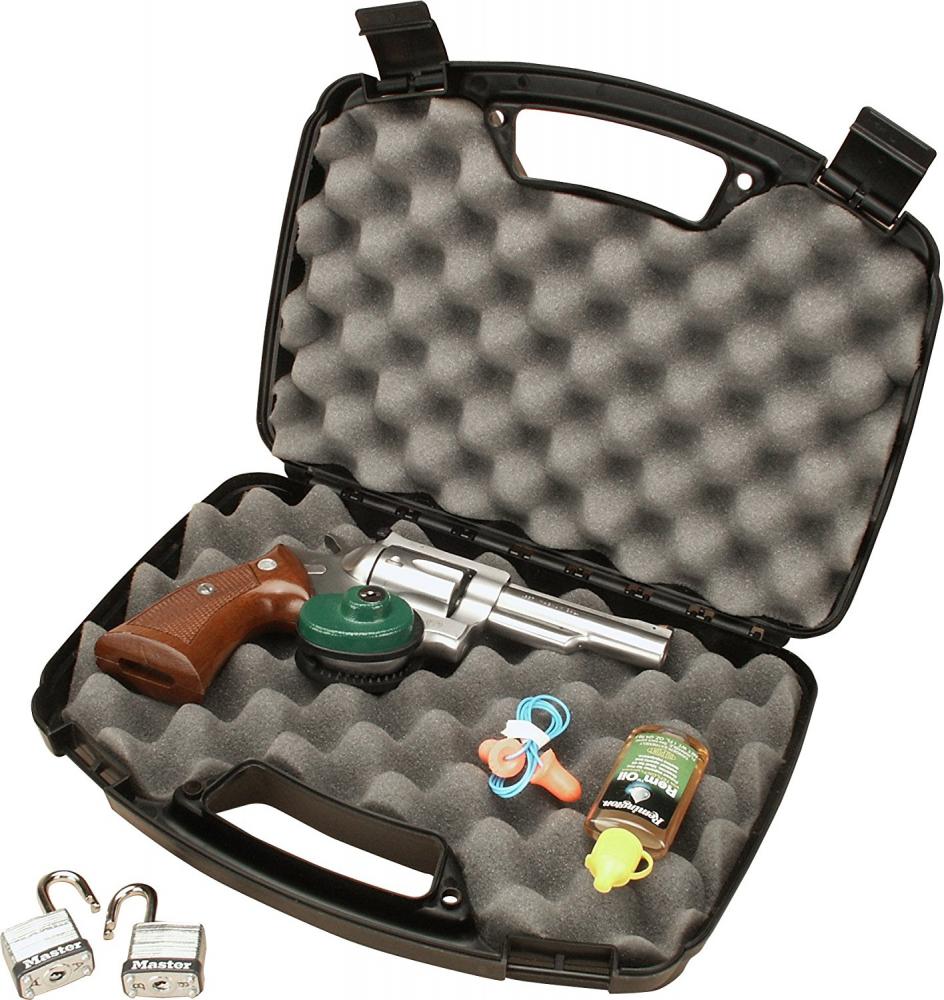 MTM Single Handgun Case for up to 6-Inch Revolver (Black) - $6.64 (Add-on Item) (Free S/H over $25)
