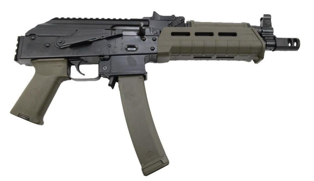 PSA AK-V 9mm MOE Picatinny Pistol, ODG - $849.99