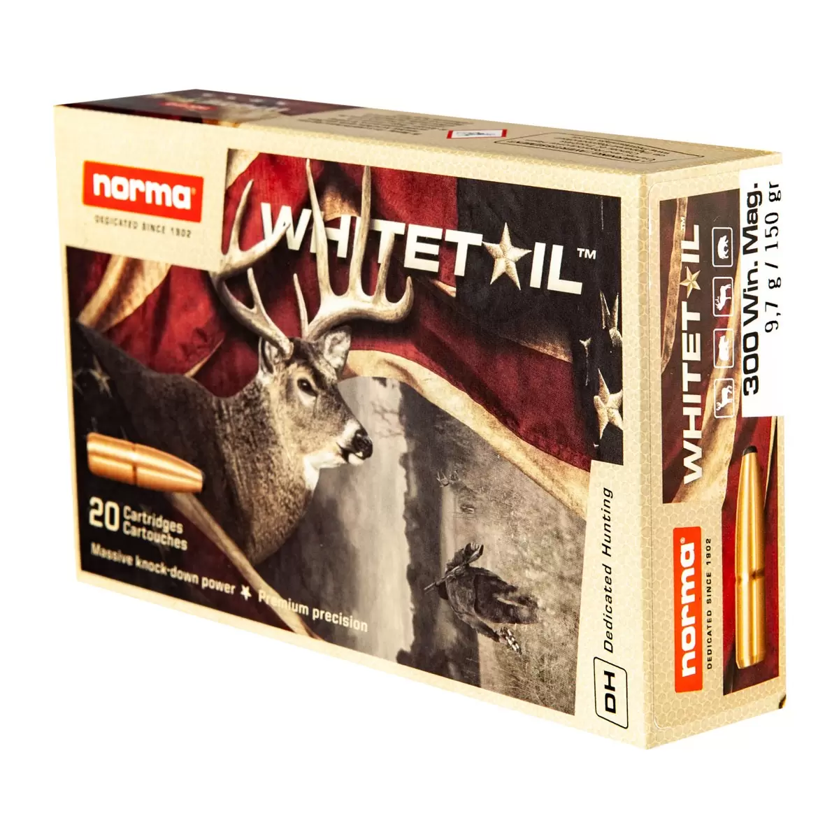 MA 20177412 300 WIN 150GR PSP WHITETAIL Ammo