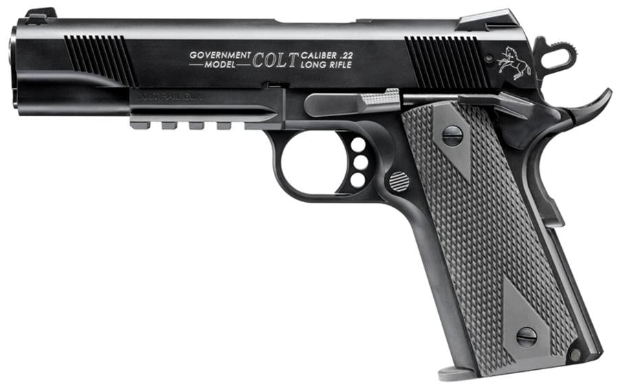 Walther Colt 1911 Government 22 Lr Rail Handgun From 279 Fn Herstal Firearms 1544