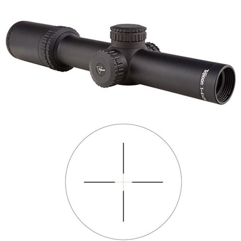Trijicon AccuPower 1-4x24 Riflescope Duplex Crosshair with Green LED, 30mm Tube - $575.00