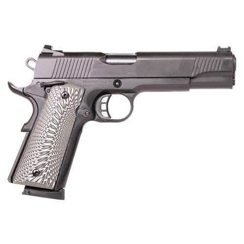 Tisas 1911 Duty B45 45 ACP Full-Size Pistol with Black Cerakote Finish and G10 Target - $399.99 