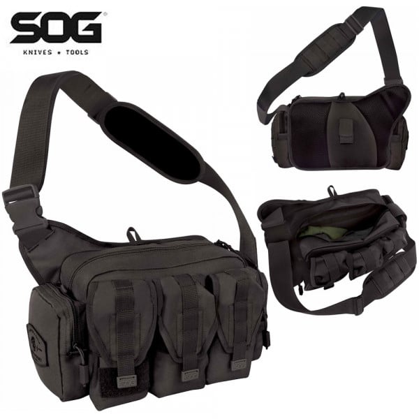 Sog Tactical Responder Shooting Range Bag Molle Equipped 1999 Free