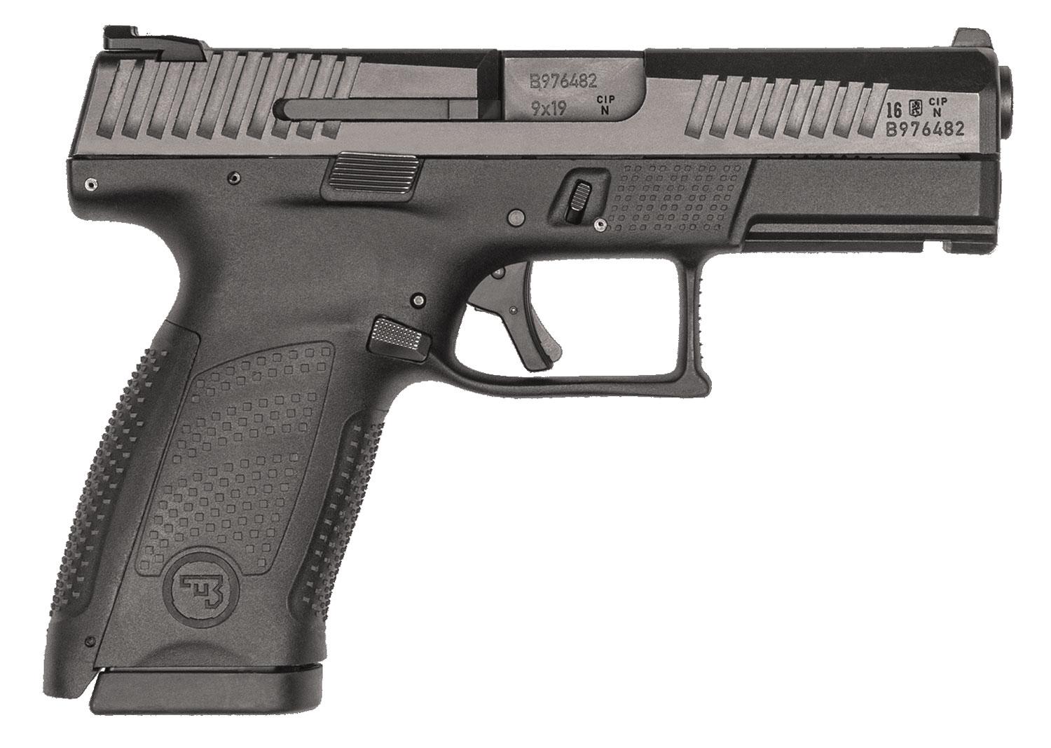 CZ P-10c 4" Barrel 15+1 9mm With Fixed 3-Dot Sights - $419.74 S/H $16.95 