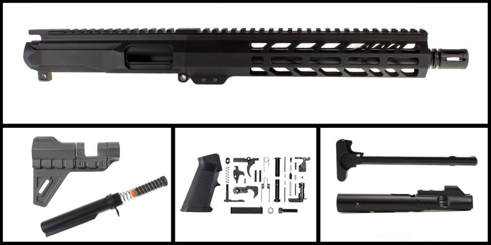 DD 'Cabrillo' 11" AR-15 / AR-9 9mm Nitride Pistol Full Build Kit - $324.99 (FREE S/H over $120)