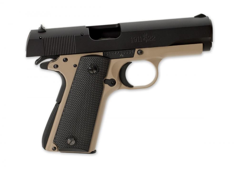 Browning 1911 22 A1 Full Size 22 Lr 425 101 Blk Grip Desert Tan 43999 Free Sh On 0683