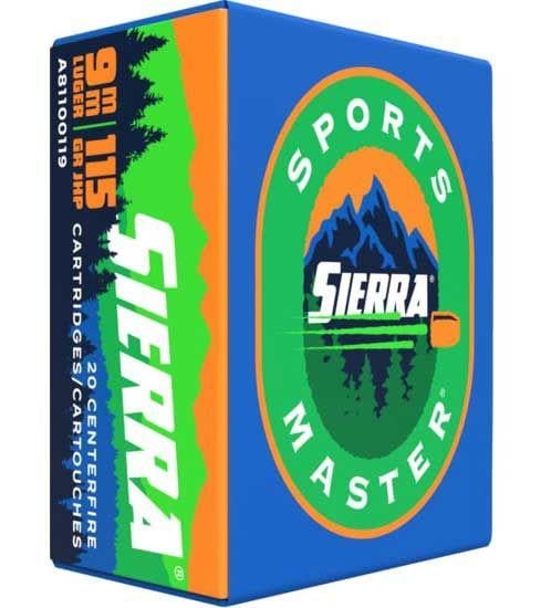 Sierra Sports Master 9mm Ammo 115 Grain JHP 200rds - $79.9 ($29.90 after $50 MIR)