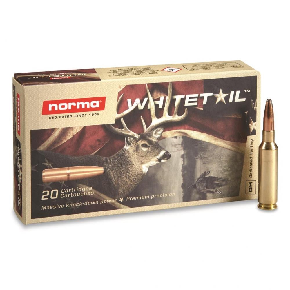 NORMA AMMO Whitetail 6.5 Creedmoor 140Gr JHP 20rd LIMIT 5 - $29.99 ...