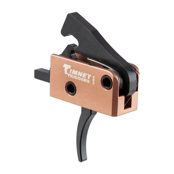 TIMNEY - BROWNELLS EXCLUSIVE IMPACT AR AR-15 CURVED TRIGGER TAN 3LB - $119.99 w/code "PTT"