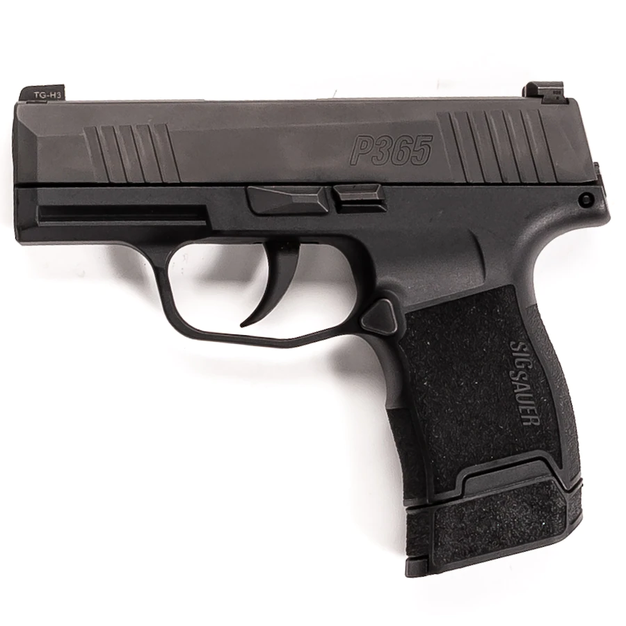 Sig Sauer P365 9mm Luger Semi Auto 15 Rounds Black - USED - $479.99 (Free S/H over $49)