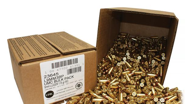 Remington UMC 9MM 115 Grain Full Metal Jacket Bulk Pack 1000 Rounds - 23645 - $270 (Free S/H)