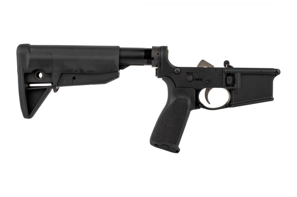 Bravo Company Manufacturing Complete AR-15 Lower Receiver Assembly with Mod 0 Stock - $395