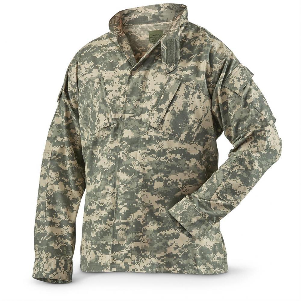Military Style Digital Camo Combat Uniform Shirt, New - $10.79 (All ...