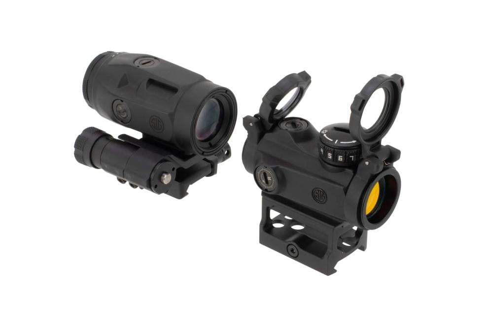SIG Sauer ROMEO MSR Red Dot & JULIET 3 Micro Magnifier Combo - SGSORJ72001 - $269.95 (Free S/H over $150)