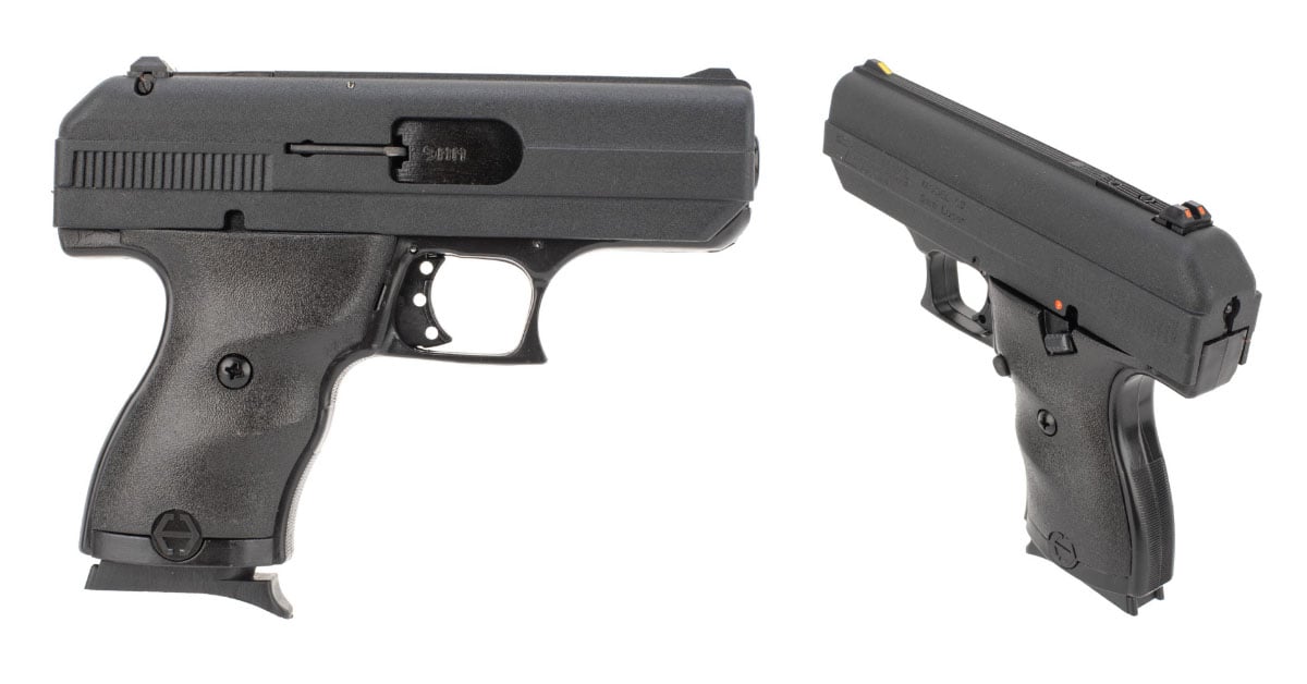 Hi-Point Compact 9mm, 3.5 Barrel, Black Poly Grip/Frame, 8rd