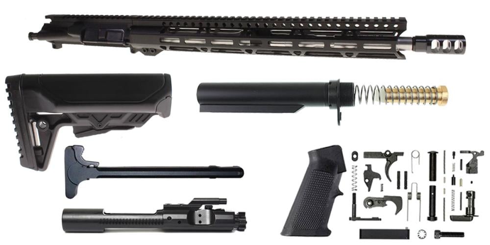 DD Custom Arms "Pemba" AR-15 Featuring Anderson Mfg. Upper Receiver 16" 5.56 NATO 416R Stainless 1-8T Barrel 15" M-Lok Handguard (Assembled or Unassembled) - $399.99 (FREE S/H over $120)