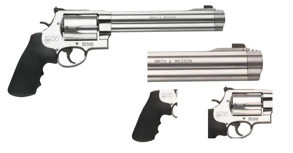 smith and wesson 500 magnum revolver snub nose