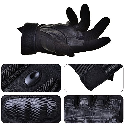 Tactical Gloves Full Fingers for Hunting Shooting Cycling Motorcycle ...
