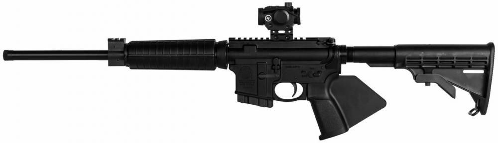 Smith & Wesson M&P15 Sport II OR *CA Compliant 5.56x45mm NATO 16" 10+1 Fixed Synthetic Stock - $575.98 after code "LDAY10"