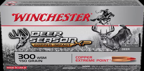 Winchester Deer Season XP Copper Impact .300 Winchester Short Magnum Ammunition Copper Extreme Point 150 Grains (100 Rounds) - $61 (Free S/H)
