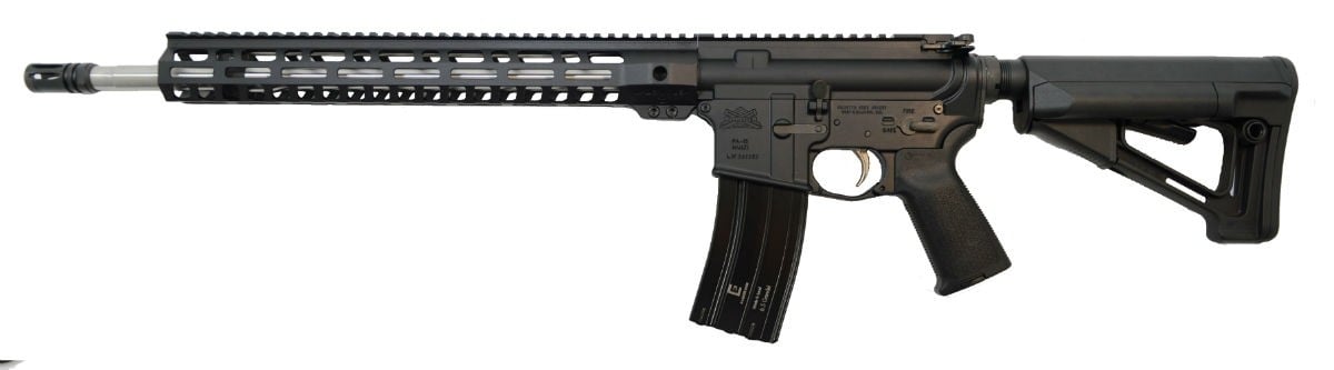 PSA 18" Rifle Length 6.5 Grendel 1/8 SS 15 "Lightweight M-Lok MOE STR Rifle w/ 2 Stage Trigger - $849.99