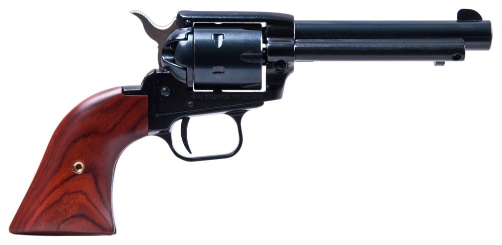 HERITAGE MANUFACTURING Rough Rider 4.75" .22LR 6Rd - Blued - $136.46 (Free S/H on Firearms)
