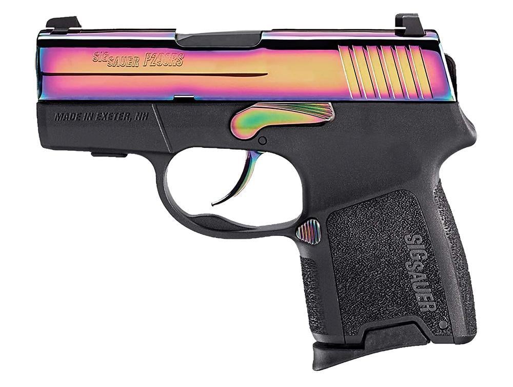 Sig Sauer P290RS Rainbow 9mm Pistol 2.9" Barrel 6 Round ...