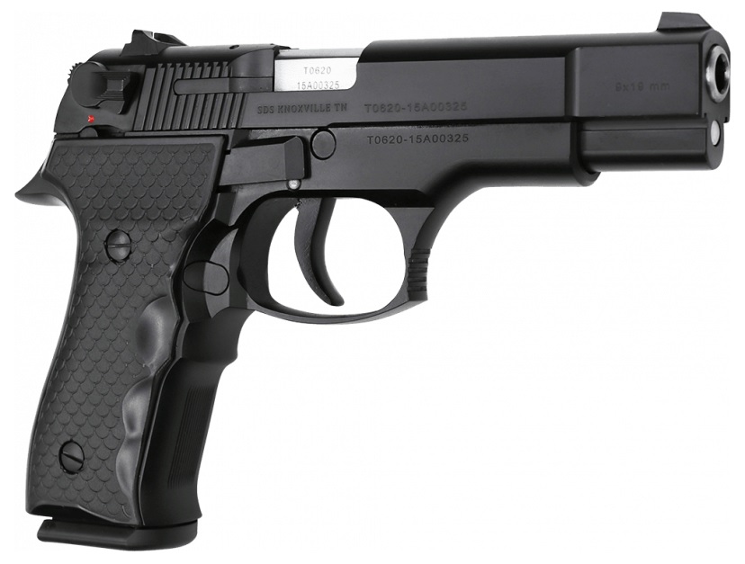 SDS Imports Zigana M16 SA/DA Semi-Automatic Pistol 9mm 15 Round 5" Barrel - Black W / 2-15 Rd Mags - $279.99