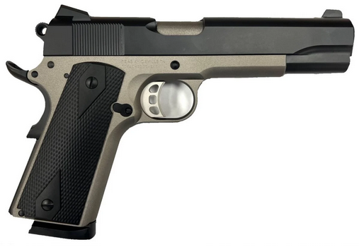 Tisas 1911 A1 Service Enhanced 45 Acp 5 Barrel 81 Rounds 3 Dot Sights Cerakote Two Tone 3228