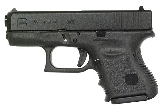Glock 26 Gen 3 9mm Pistol with Fixed Sights - PI2650201 - $549.99