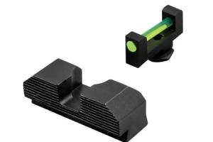 XS Glock 17/19/22/23/45/47 Sight Systems Suppressor Height Fiber Optic Green Sights