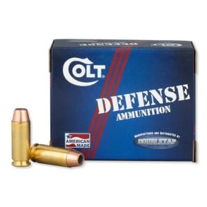 DoubleTap Colt Defense .40 S&W Ammunition, 20 Rounds JHP 135Gr - 40SW135CT