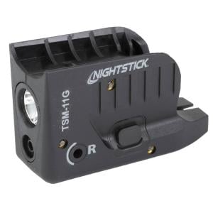 Nightstick Glock 42/43/43x TSM-11G Sub-Com Weapon-Mount Light w/Green Laser