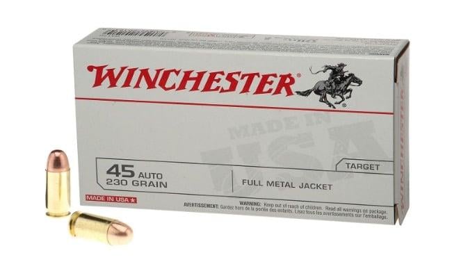 45 ACP Winchester 230 FMJ Q4170