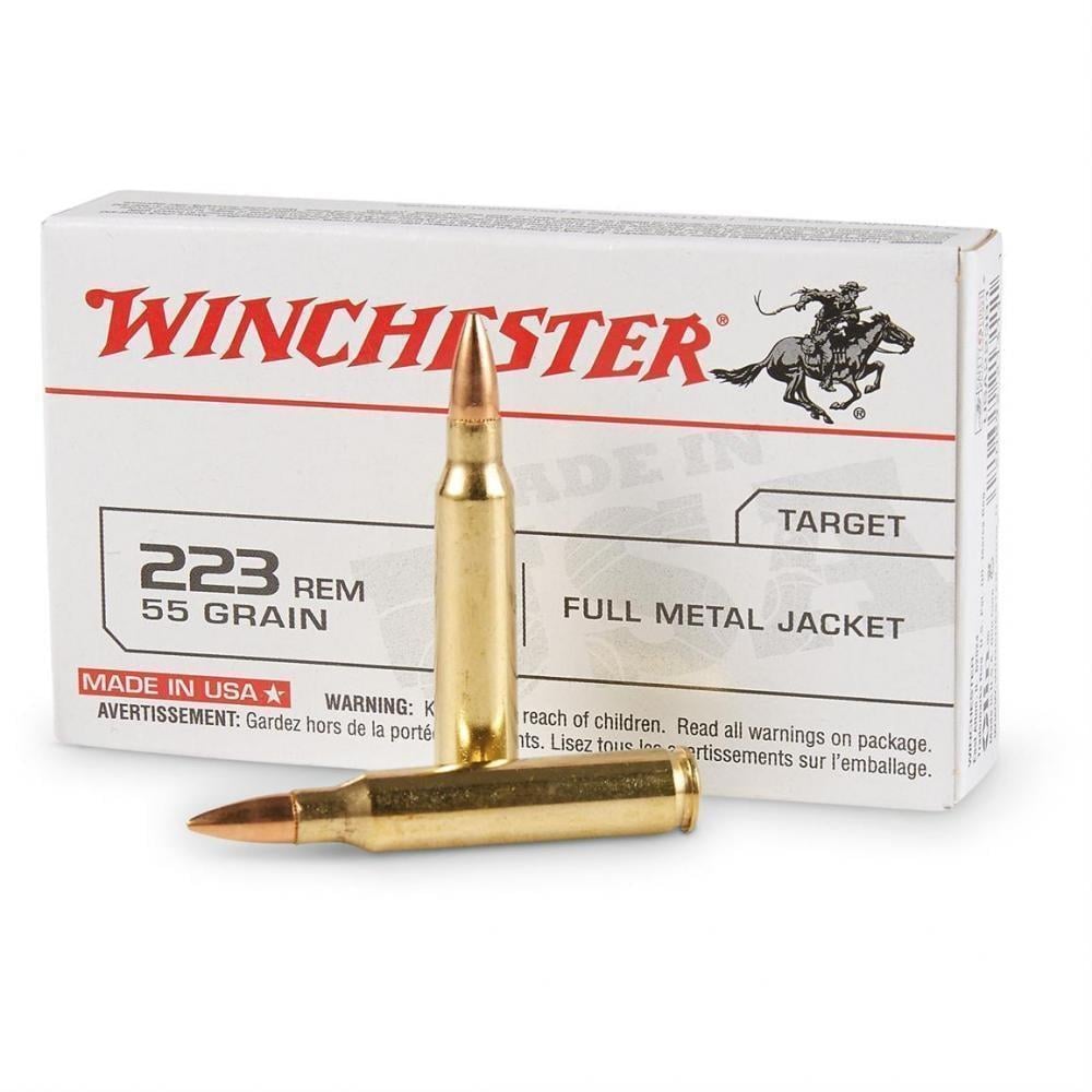 223 Remington Winchester 55 FMJ USA223R1