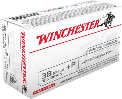 38 Special +P Winchester 125 JHP USA38JHP