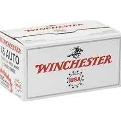 45 ACP Winchester 230 FMJ USA45AVP