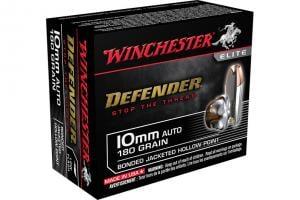 10mm Auto Winchester 180 Bonded JHP S10MMPDB