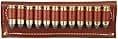 Hunter Company Ammo Pouches Handgun Cartridge Belt Slide With 12 Loops Leather Brown 45 0545