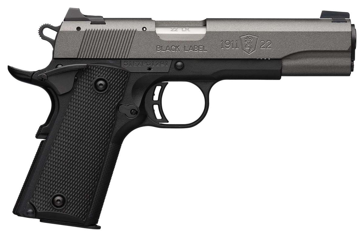 Browning 1911-22 Black Label Tungsten Rail Compact 22 LR