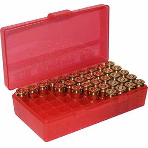 MTM 40/45/10MM Cal 50 Round Flip-Top Ammo Box by MTM 45 GAP