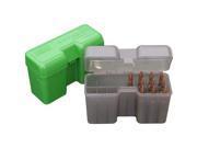 MTM Case Gard Rf-22 22 Round Flip-top Ammo Box, 3.84" Oal, Clear Smoke - 404 Jeffery