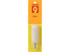 Hoppe's 1318 Shotgun Cleaning Swab 20 gauge 100% cotton swabs are soft, washable