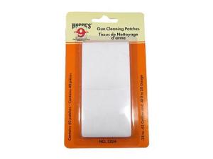 Hoppe's Patch .38-.45 Cal, .410-20 Ga, - Hoppe's 38-45 Caliber Cleaning Patches 40/Pack