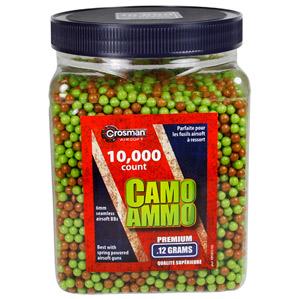 Crosman Unisex 133044-Ssi 10000 Count Ammo Airsoft, Multi-Coloured, 12 g
