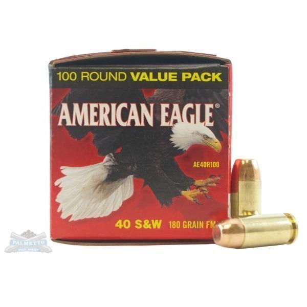 Federal American Eagle Centerfire Pistol AE40R100 40 S&W