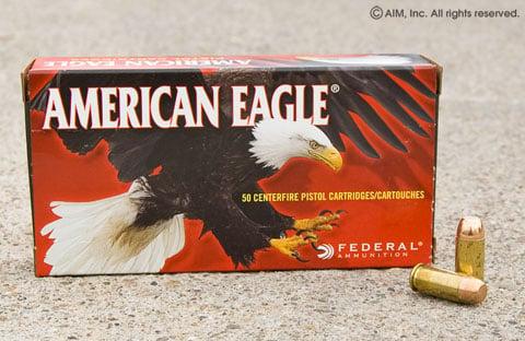 Federal American Eagle 40 S&W Ammo - 40 S&W 165gr Full Metal Jacket 50/Box