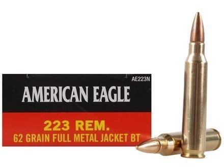 223 Remington Federal 62 FMJ BT AE223N
