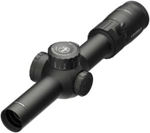 Leupold Mark 4HD 1-4.5x24 Rifle Scope, 30mm Tube, Second Focal Plane, Illum. FireDot TMR, Black, Small, 183316
