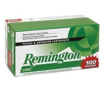 Remington UMC Handgun 9mm Luger 115 Grain Full Metal Jacket Brass Cased Centerfire Pistol Ammo 100 Rounds 23765